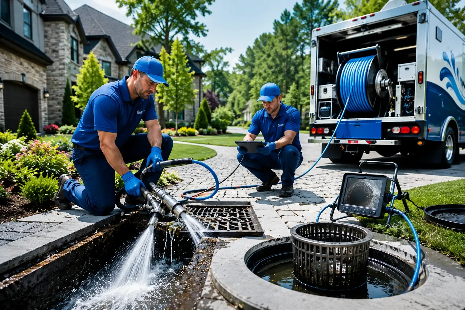 Local outdoor drain cleaning professionals in Lemont, PA