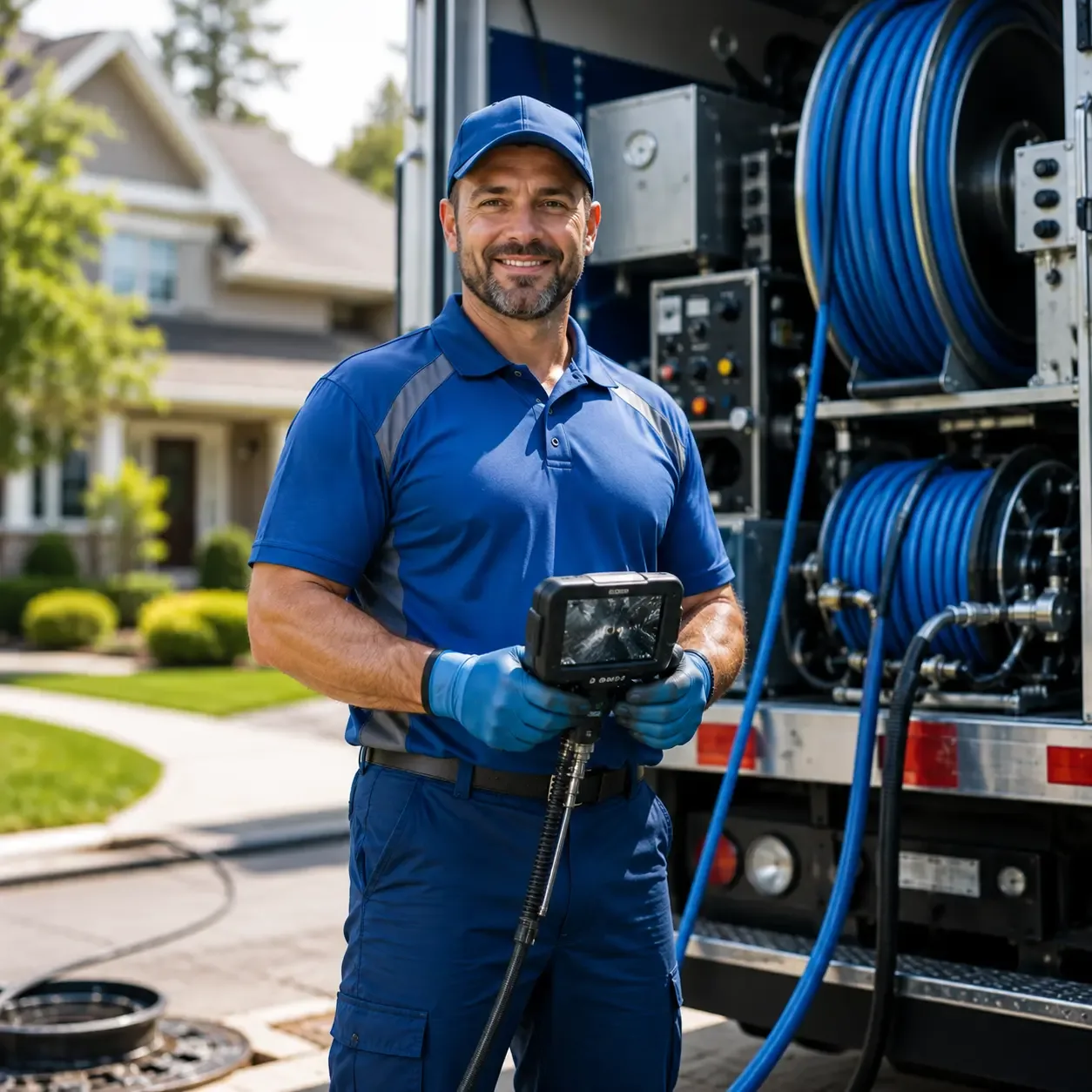 Local outdoor drain cleaning specialists in Lemont, PA
